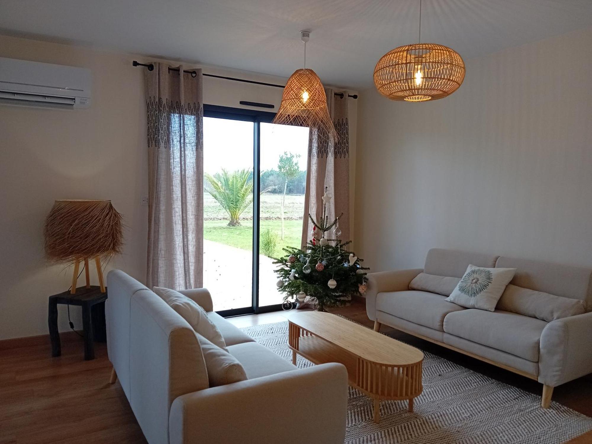 Maison Neuve Avec Piscine Chauffee, 4 Kms De Contis Plage Сен-Жульєн-ан-Борн Екстер'єр фото
